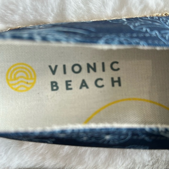 NWT Vionic Beach Laguna Slip on Blue Coral size 8 - Picture 4 of 9